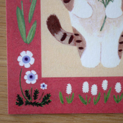 Postal+memo set #08 Pheasant white - Imagen 3