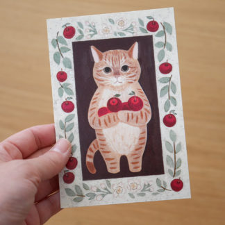 Postal+memo set #10 Brown tiger