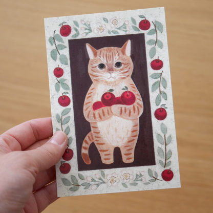 Postal+memo set #10 Brown tiger