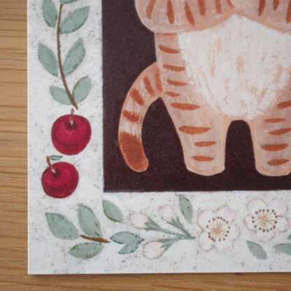Postal+memo set #10 Brown tiger - Imagen 3