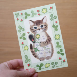 Postal+memo set #21 Kitten