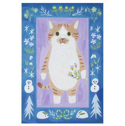 Postal+memo set #09 Chatlanian sock cat
