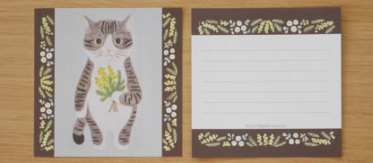 Postal+memo set #05 Saba White - Imagen 5
