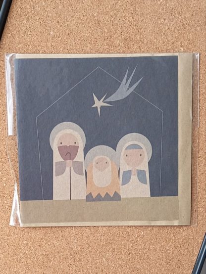 Tarjeta navideña - Holy Family