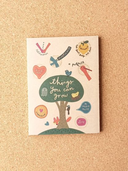 cuaderno ecológico - Dear Me Notebook - Things You Can Grow