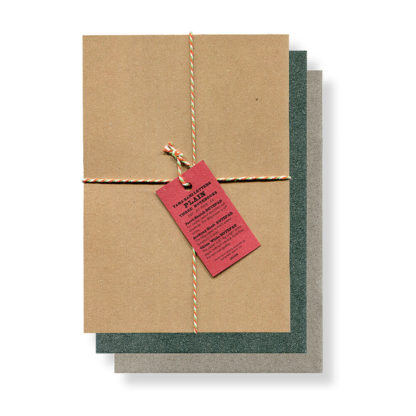 Plain Three Notebooks A5 - pack de 3