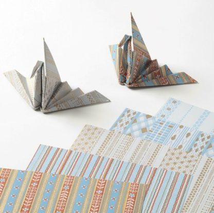 Papel japonés Yuzen origami stripes - Imagen 2