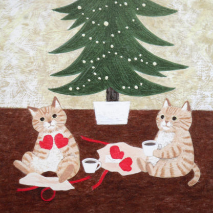 Postales - Gatitos hermanos Navidad - Imagen 4