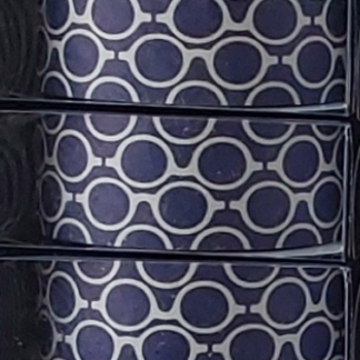 Cinta decorativo papel japonés Yuzen - Blue - Megane