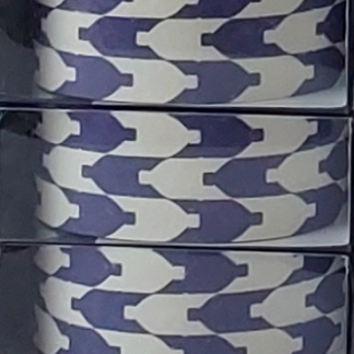 Cinta decorativo papel japonés Yuzen - Blue - Botella