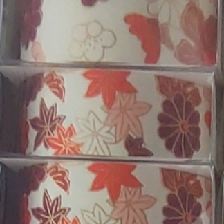 Cinta decorativo papel japonés Yuzen - chic - naranja