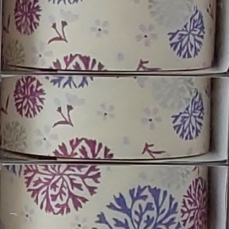 Cinta decorativo papel japonés Yuzen - chic - morada