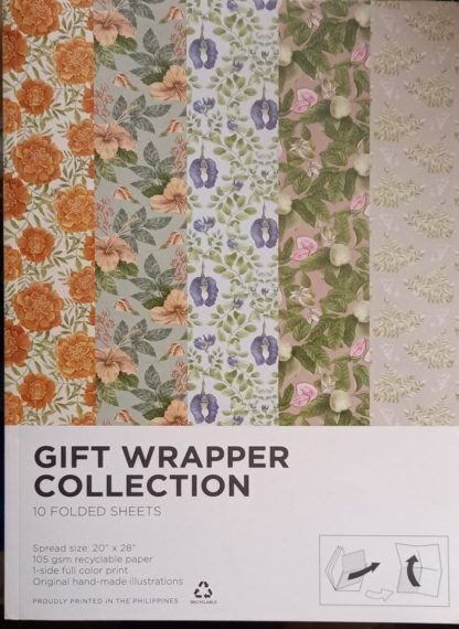 Libro de papeles de regalo - la flora tropical filipina - Imagen 5