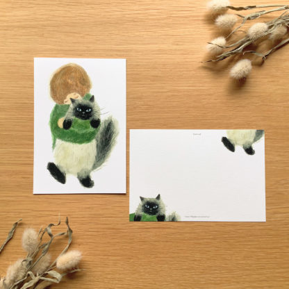 Postales - nosotros y el gato 01 - Imagen 2