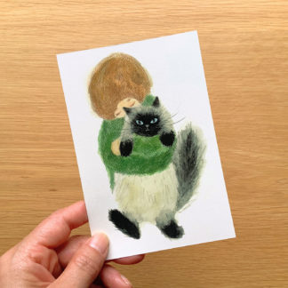 Postales - nosotros y el gato 01