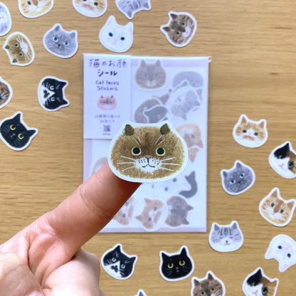 set de stickers - carita de gatos - Imagen 18