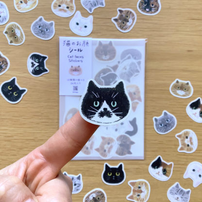 set de stickers - carita de gatos - Imagen 14