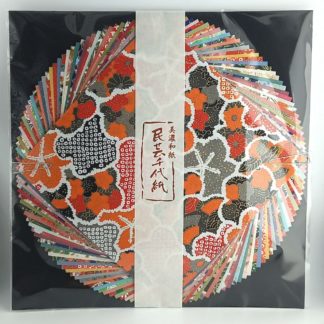 Set de Washi Chiyogami y Mino 15x15cm - 40 hojas