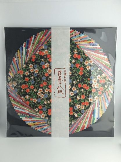 Set de Washi Chiyogami y Mino 15x15cm - 40 hojas - Imagen 4