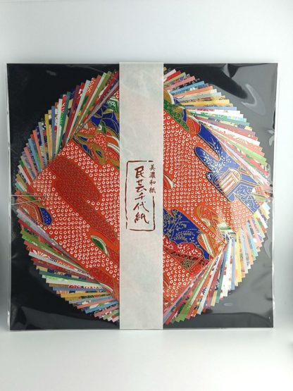Set de Washi Chiyogami y Mino 15x15cm - 40 hojas - Imagen 3