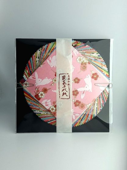 Set de Washi Chiyogami y Mino 10x10cm - 40 hojas - Imagen 5