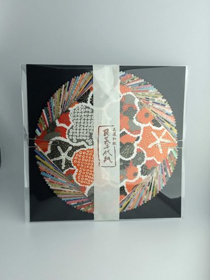 Set de Washi Chiyogami y Mino 10x10cm - 40 hojas - Imagen 3