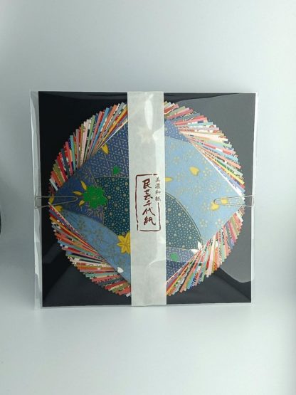 Set de Washi Chiyogami y Mino 10x10cm - 40 hojas - Imagen 2