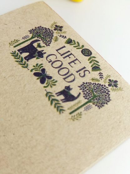 bloc de nota ecológico – Life is Good - Imagen 3