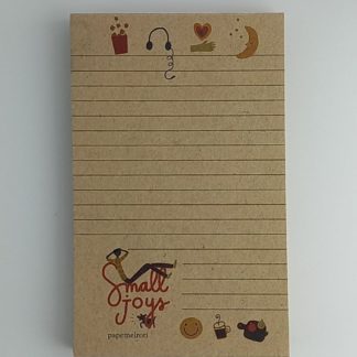 bloc de nota ecológico – Small Joys