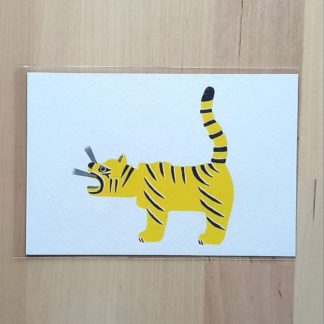 Exclusivo - Postal - tigre