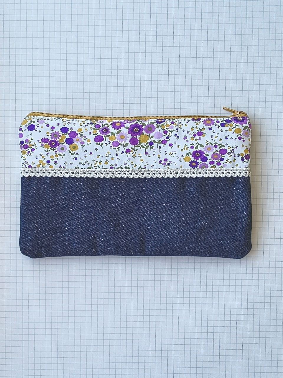 Estuche Artesanal SMLS flores - Exclusivo en Casa Gawâ - Imagen 3