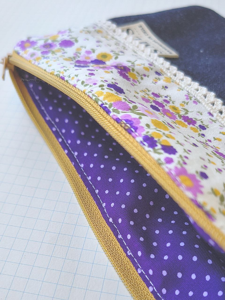 Estuche Artesanal SMLS flores - Exclusivo en Casa Gawâ - Imagen 2