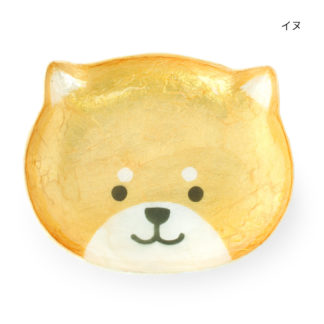 plato de forma cachorro