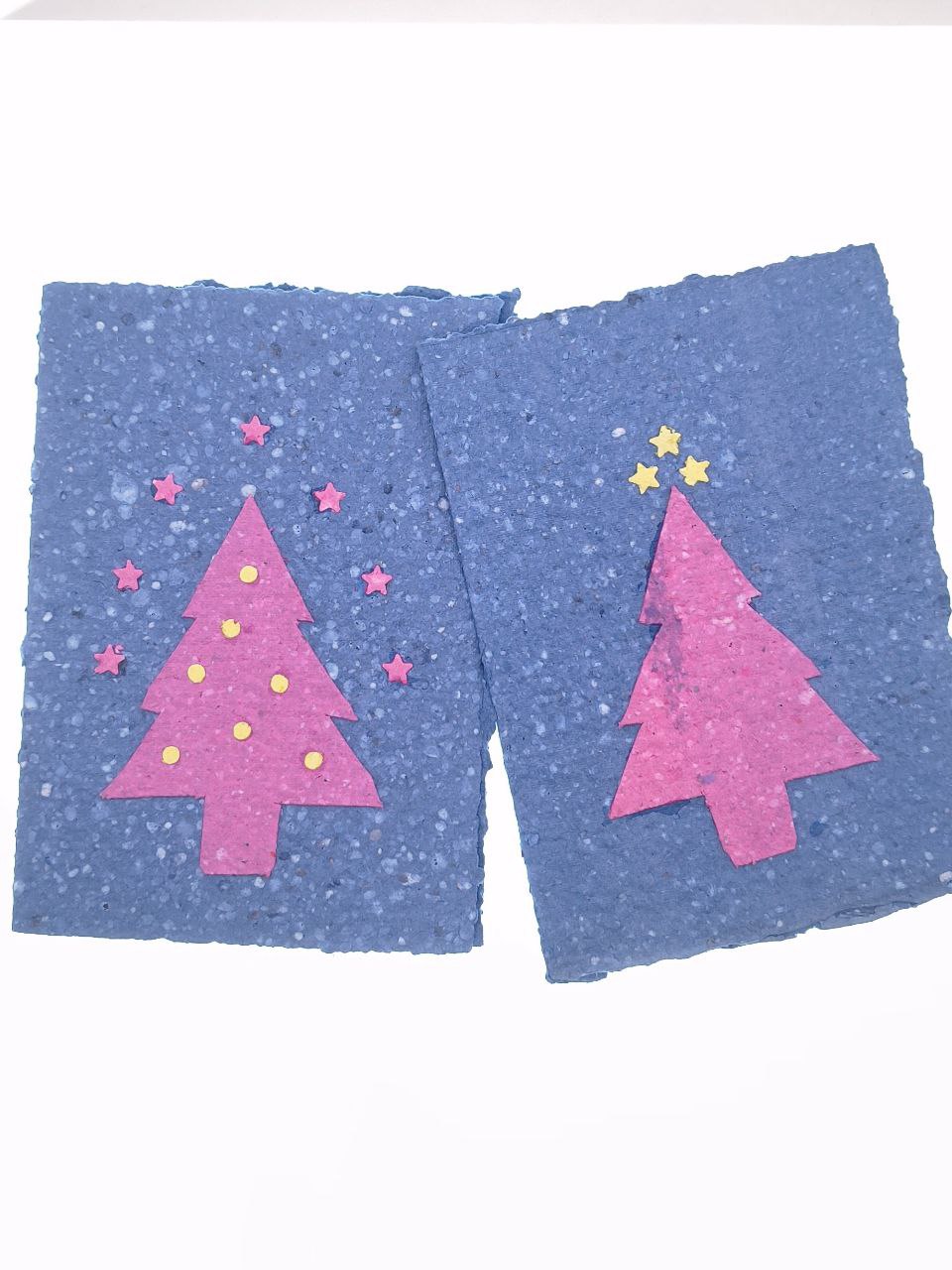 tarjetas de saludos - Navidad - hecho a mano - Imagen 4