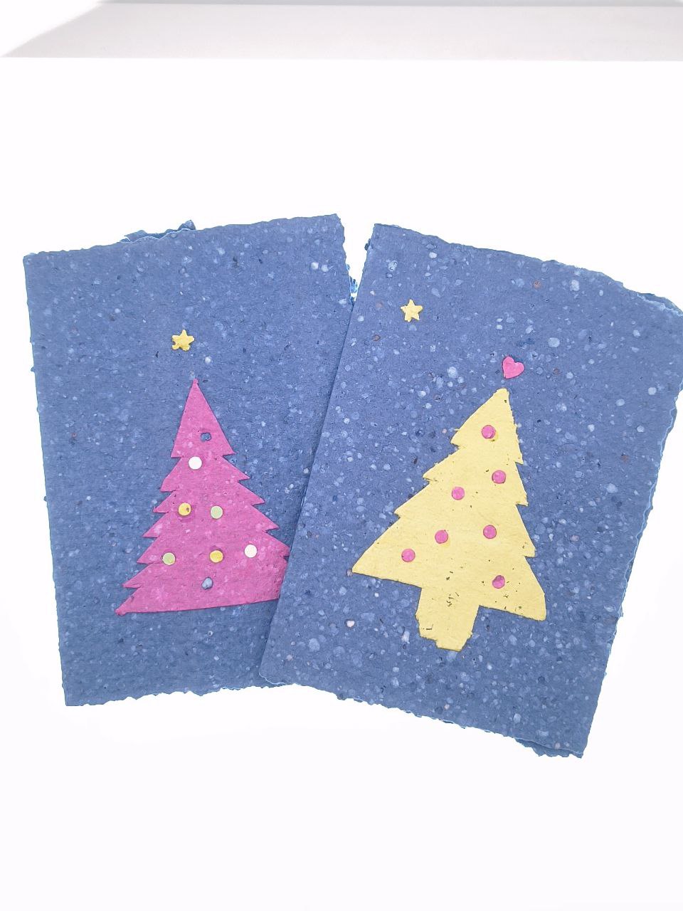 tarjetas de saludos - Navidad - hecho a mano - Imagen 2