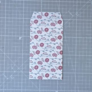 sobres noshi - flores bordados