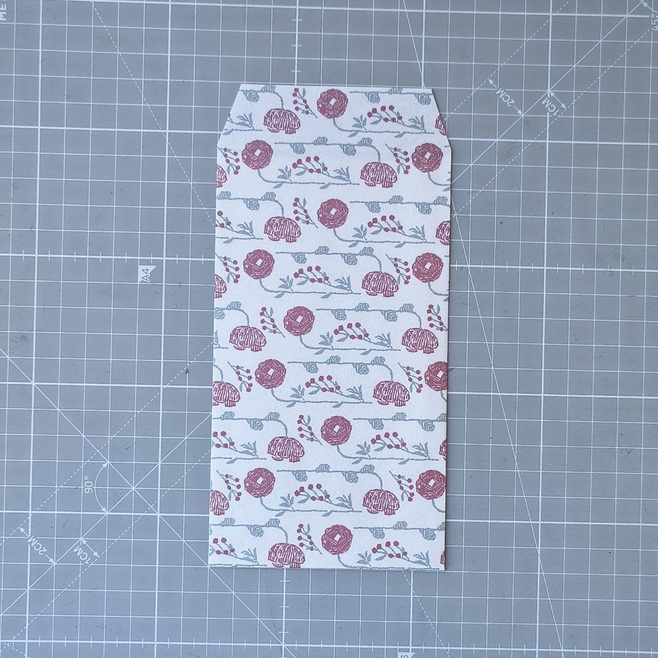 sobres noshi - flores bordados