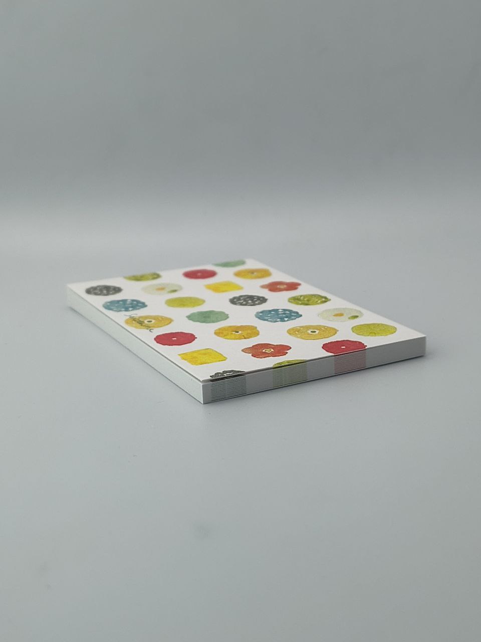 mini libro de tarjetas - dulces y flores - Imagen 4