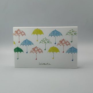 mini libro de tarjetas - parasol