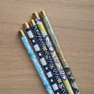 lápiz arcoiris decorado